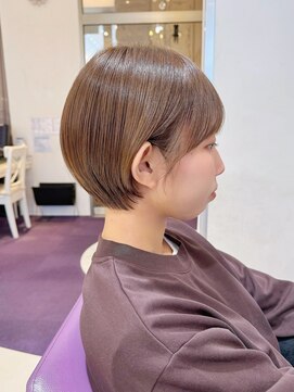 ハピネス 河原町店(Happiness) 丸みショート　髪質改善トリートメント　京都美容室　進詩織