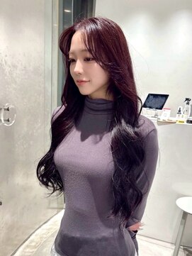 ガリカ 大名(Gallica) <ゲスト>ブリーチなしダブルカラーで深みワインレッド