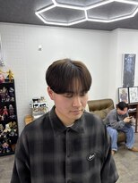 ザ クロー(THE CROW)&nbsp;曲がる縮毛矯正下ろし シースルーマッシュ