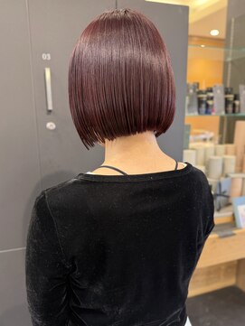 美容室 佐竹 ミニボブ