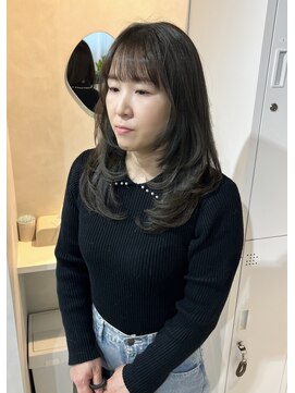 ラル(Lalu) レイヤー/レイヤーカット/ダブルカラー/ハイライト/カラー/白髪