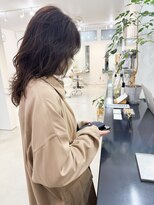 ザワン(the one .)&nbsp;【the one.】レイヤーカットにパーマで良い雰囲気 -TANAKA-