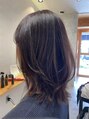ウララ(URARA)&nbsp;動きのあるミディアムstyle*お家での簡単なスタイリング教えます