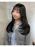 【藤田真由】ハイレイヤーカット
