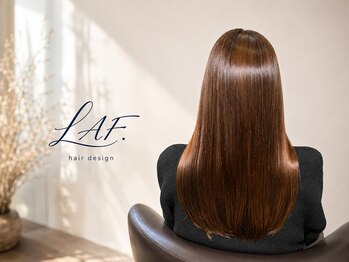 ラフ(LAF.)の写真/髪への負担に配慮したブリーチで叶えるダブルカラー。トレンドを取り入れ、あなたらしいハイトーンを。