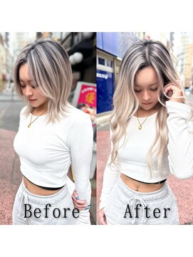 ARビューティー ギンザ(AR Beauty Ginza) スノーミルクベージュ#シールエクステ#バレイヤージュ#韓国#銀座