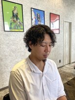 ステレオ ヘアデザイン 安城店(STEREO HAIR DESIGN)&nbsp;サーフカール×波巻きパーマ（7月）