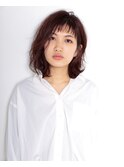 ほどよくラフな抜け感ほつれウェーブ