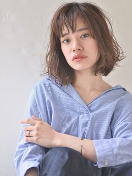 ケーツー心斎橋 クイーンズガーデン バイ ケーツー(K two QUEEN'S GARDEN by K two) カジュアルエアリーボブカット/心斎橋&難波&なんば