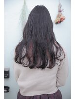 ウィスプヘアー(wisp HAIR) デザインカラー　レッド☆　【大宮】