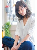 Sungoose  フリンジウェーブココアブラウン大人かわいい