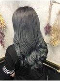 ○イルミナカラー×シルバーアッシュ○ブリーチ有