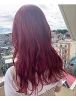 ネウィベルシア 名駅(newi belsia)&nbsp;インナーカラー、ピンクラベンダー、イヤリングカラーグレージュ