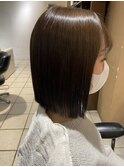 前下がりボブ