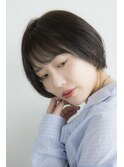透け感ショートボブ【新宿】