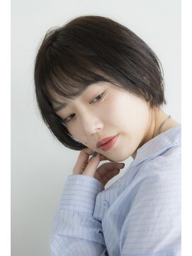 ミエルヘアーエスト 新宿店(mielhair est) 透け感ショートボブ【新宿】