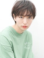ヨファヘアー 岡本店(YOFA hair)&nbsp;大人かわいいマッシュショート＃フェザーバング0904