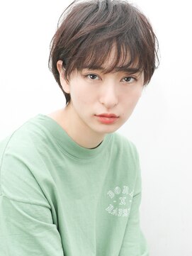 ヨファヘアー 岡本店(YOFA hair) 大人かわいいマッシュショート#フェザーバング0904