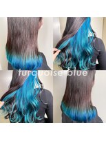 ビヨンドイー(beyond E)&nbsp;ターコイズブリーのデザインカラー