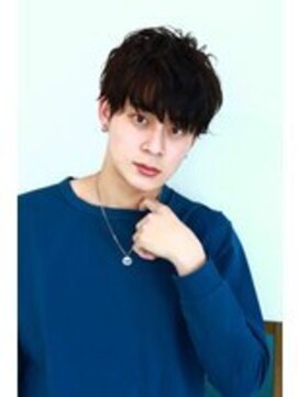 クシュ 所沢西口プロぺ通り(kusyu... ) 韓国ヘアー青髪ボブウルフココアベージュ/黒髪/グレージュカラー