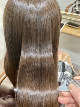 ヘアー グリーン(hair green) 20代30代40代髪質改善サラツヤロングヘア【百合ヶ丘】