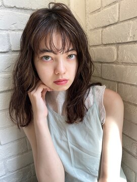 キサイ バズ(kisai BUZZ) kisaiBUZZ＊鈴木映美　ニュアンスウェーブ×シースルーバング