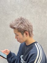 ロンド レア 天神大名店(Lond Le’a)&nbsp;ダブルカラー/インナーカラー/イヤリングカラー/ペールベージュ