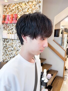 テトラ バイ ネオリーブ 横浜西口店(tetra by neolive) メンズマッシュ ソフトツイストパーマ☆横浜