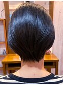 20代30代40代髪質改善トリートメント大人ショートボブ艶感