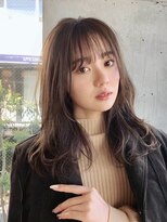 アンドレイ 表参道(andrey)&nbsp;デザインカラー/レイヤーカット/ウェットヘア/オリーブベージュ