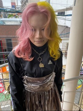 フィン(fin,) fin, ケアブリーチカラー/ハイトーン/ダブルカラー/パーマ/天神