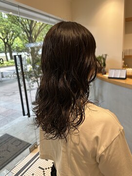 シアン 矢場町店(CYAN.) 簡単スタイリング！大きめウェーブパーマ。
