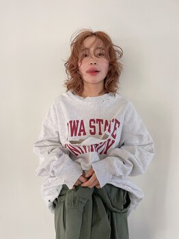 ツナグ(tsunagu)の写真/ダメージヘアにお困りの方必見！髪質を落とさないケアパーマを是非[tsunagu]で体感してみて＊