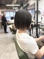 トリニティ 本厚木(trinity)&nbsp;切りっぱなしボブインナーホワイトベージュ本厚木