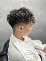 クロムトウキョウ ザ バーバー ネオン 新宿店(CHROM TOKYO the Barber ne/on)&nbsp;前下がりショート