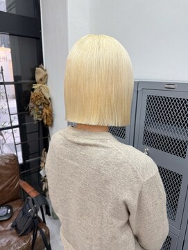 ブレス(bless) ブロンド/ボブ/抜きっぱなし