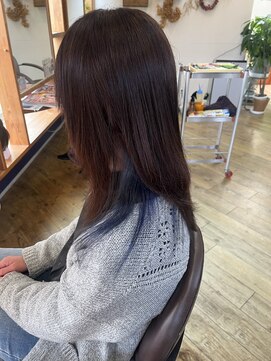 ヘアメイク ダブルス(Hair make Doubles) 艶髪インナーカラー