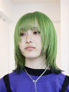 ミーム 原宿 表参道(meme) ダブルカラー/ハイトーンカラー/ケアブリーチ/インナーカラー