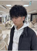 シャドウパーマ/メンズパーマ/メンズカット