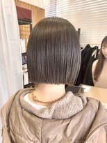ネオリーブウリ 二子玉川店(Neolive uri) 黒髪ボブルフネビージュ小顔ワンレン《二子玉川》