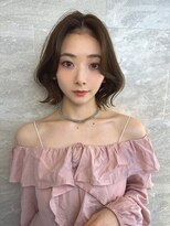 ロンドガーネット 池袋(Lond garnet)&nbsp;イメチェン外ハネボブ美髪ワイドバング/ショートボブ髪質改善