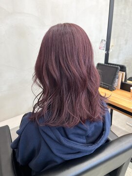 カシスブラウン　(ブリーチなし)