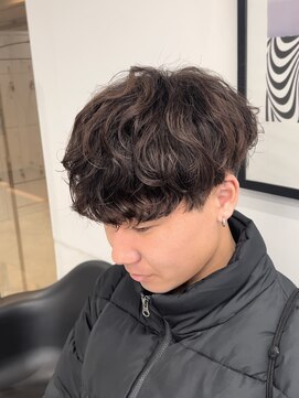 ラヴィズムバイフィフス(LUVISM by fifth) ニュアンスメンズ韓国シャドウパーマフェザーパーマ/新潟