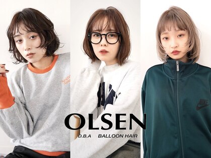 オルセン ディービーエー バルーンヘアー(OLSEN D.B.A BALLOON HAIR)の写真