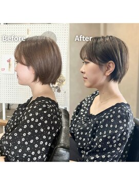 ミルシェ(MILSHE) ショートカット/白髪ぼかし/髪質改善/豊中/岡町