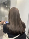 【hao渋谷】ミルクティーブラウン×髪質改善