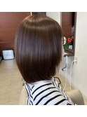 髪質改善メテオカラー×ボブスタイル