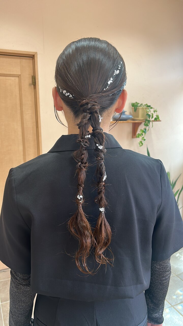 COUBOUのヘアセットスタイル