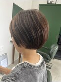 お手入れ楽◎ コンパクトショートボブ