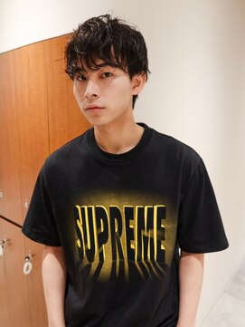 オルカ(ORCA) men's/波巻きツイストスパイラル/フェザーパーマ/サーフカール